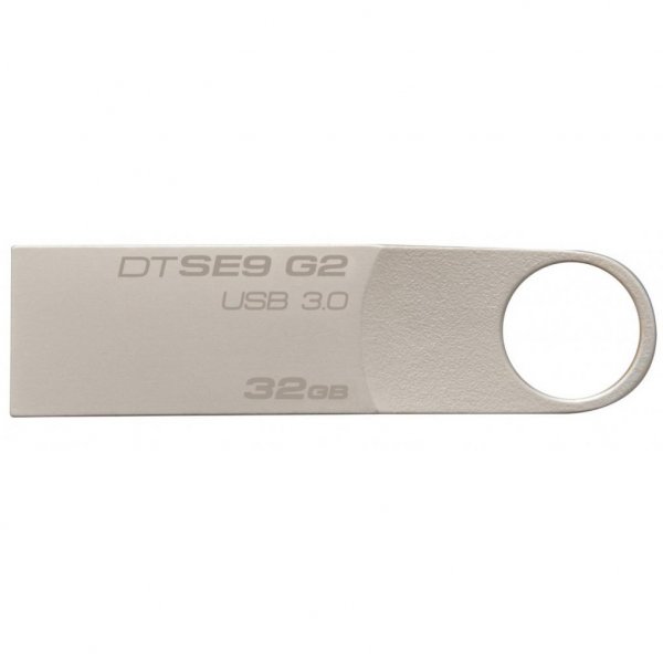 USB флеш накопичувач Kingston 32GB DataTraveler SE9 G2 Metal Silver USB 3.0 (DTSE9G2/32GB) USB флеш накопичувач Kingston 32GB DataTraveler SE9 G2 Metal Silver USB 3.0 (DTSE9G2/32GB)