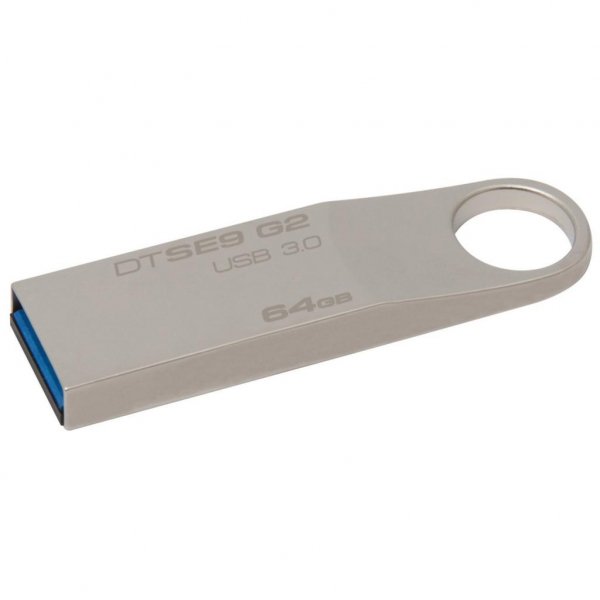 USB флеш накопичувач Kingston 64GB DTSE9 G2 Metal Silver USB 3.0 (DTSE9G2/64GB) USB флеш накопичувач Kingston 64GB DTSE9 G2 Metal Silver USB 3.0 (DTSE9G2/64GB)