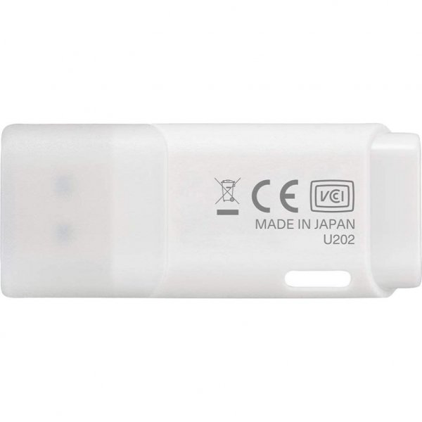 USB флеш накопичувач KIOXIA 32GB U202 White USB 2.0 (LU202W032GG4)