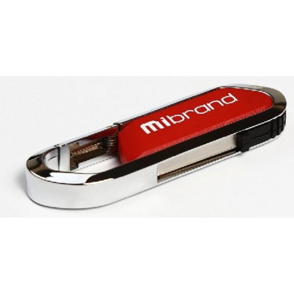 USB флеш накопичувач Mibrand 8GB Aligator Red USB 2.0 (MI2.0/AL8U7DR)