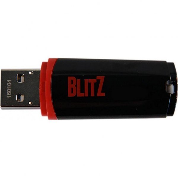 USB флеш накопичувач Patriot 8GB Blitz Black USB 3.1 (PSF8GBLZ3BUSB)