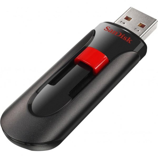 USB флеш накопичувач SANDISK 128GB Cruzer Glide Black USB 3.0 (SDCZ600-128G-G35)