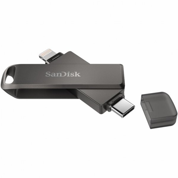 USB флеш накопичувач SANDISK 64GB iXpand Drive Luxe Type-C /Lightning (SDIX70N-064G-GN6NN)