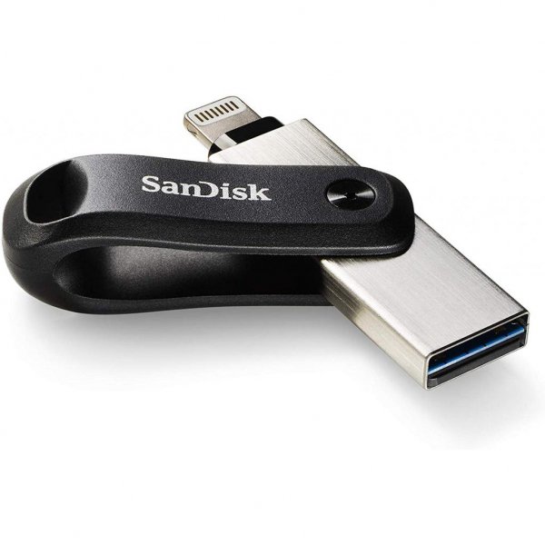 USB флеш накопичувач SANDISK 64GB iXpand Go USB 3.0 /Lightning (SDIX60N-064G-GN6NN)