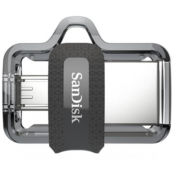 USB флеш накопичувач SANDISK 64GB Ultra Dual Black USB 3.0 OTG (SDDD3-064G-G46)