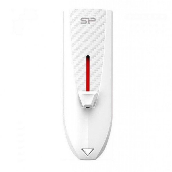 USB флеш накопичувач Silicon Power 16GB Blaze B25 White USB 3.1 (SP016GBUF3B25V1W)