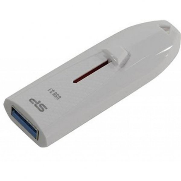 USB флеш накопичувач Silicon Power 16GB Blaze B25 White USB 3.1 (SP016GBUF3B25V1W)