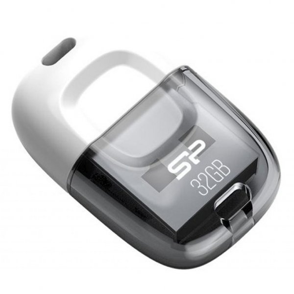 USB флеш накопичувач Silicon Power 32GB Touch T09 White USB 2.0 (SP032GBUF2T09V1W)