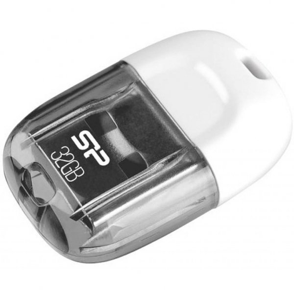 USB флеш накопичувач Silicon Power 32GB Touch T09 White USB 2.0 (SP032GBUF2T09V1W)