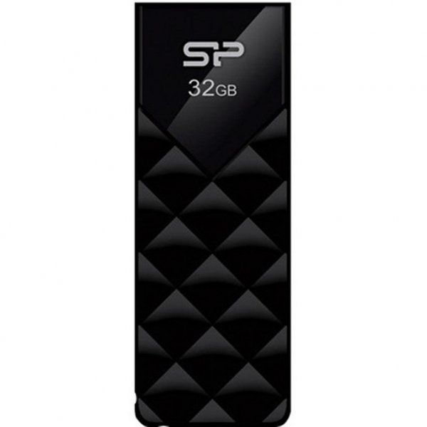USB флеш накопичувач Silicon Power 32Gb Ultima U03 Black (act_SP032GBUF2U03V1K)