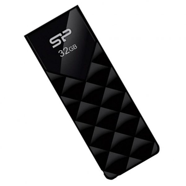 USB флеш накопичувач Silicon Power 32Gb Ultima U03 Black (act_SP032GBUF2U03V1K)