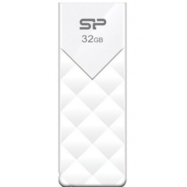 USB флеш накопичувач Silicon Power 32Gb Ultima U03 White (act_SP032GBUF2U03V1W)