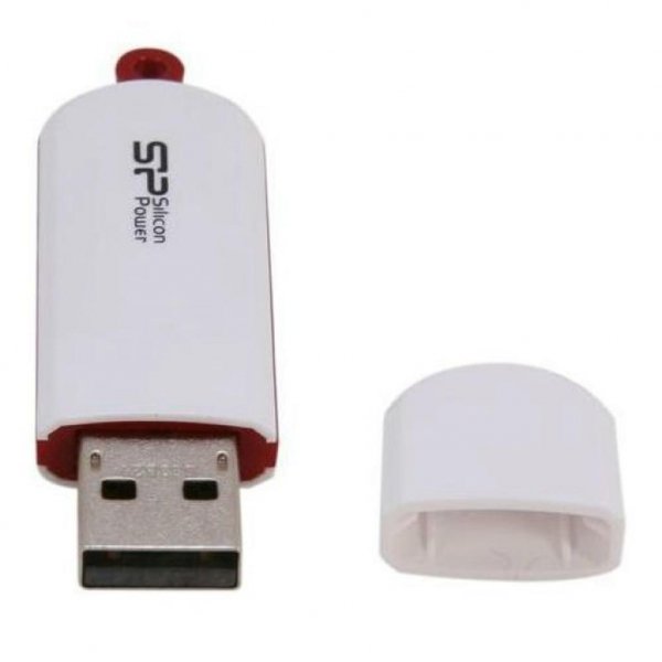 USB флеш накопичувач Silicon Power 64GB Luxmini 320 USB 2.0 (SP064GBUF2320V1W)