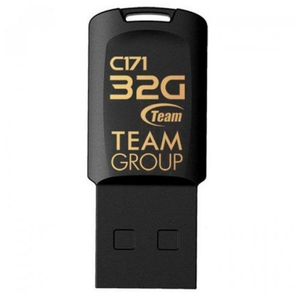 USB флеш накопичувач Team 32GB C171 Black USB 2.0 (TC17132GB01)
