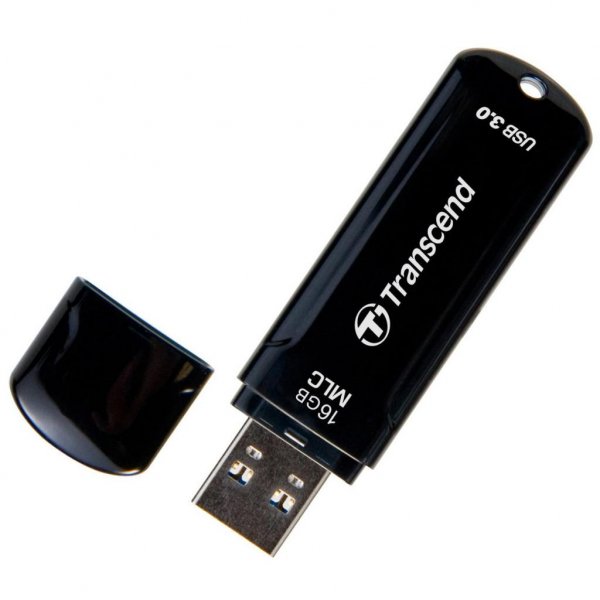 USB флеш накопичувач Transcend 16GB JetFlash MLC USB 3.0 (TS16GJF750K) USB флеш накопичувач Transcend 16GB JetFlash MLC USB 3.0 (TS16GJF750K)