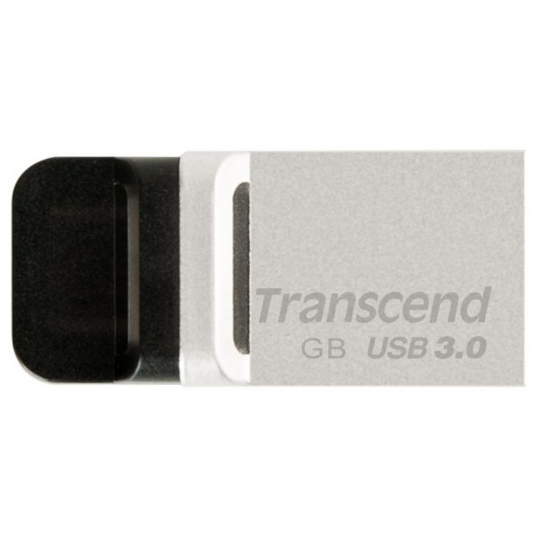 USB флеш накопичувач Transcend 32GB JetFlash OTG 880 Metal Silver USB 3.0 (TS32GJF880S) USB флеш накопичувач Transcend 32GB JetFlash OTG 880 Metal Silver USB 3.0 (TS32GJF880S)