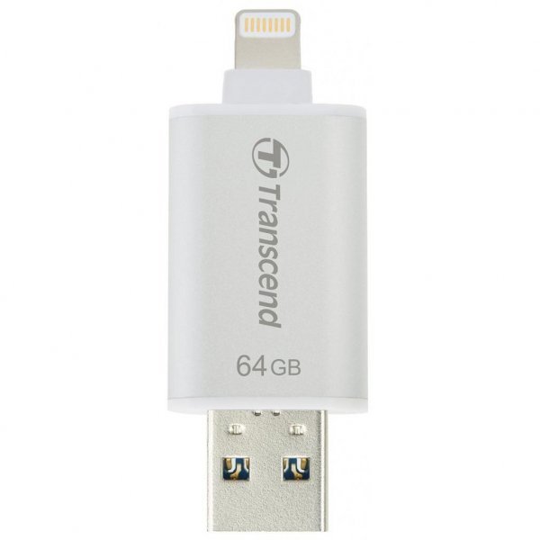 USB флеш накопичувач Transcend 64GB JetDrive Go 300 Silver USB 3.1 (TS64GJDG300S)
