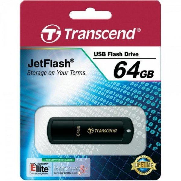 USB флеш накопичувач Transcend 64Gb JetFlash 350 (TS64GJF350-1)