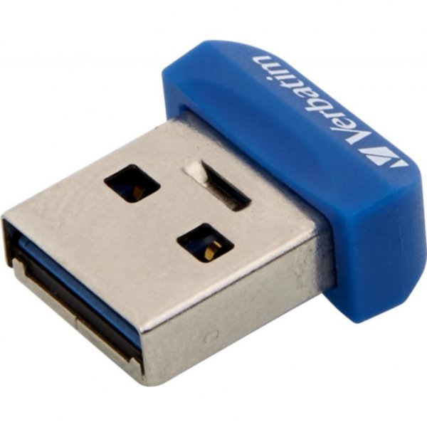 USB флеш накопичувач Verbatim 16GB Store 'n' Stay NANO Blue USB 3.0 (98709) USB флеш накопичувач Verbatim 16GB Store 'n' Stay NANO Blue USB 3.0 (98709)