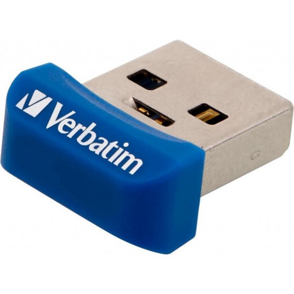 USB флеш накопичувач Verbatim 16GB Store 'n' Stay NANO Blue USB 3.0 (98709) USB флеш накопичувач Verbatim 16GB Store 'n' Stay NANO Blue USB 3.0 (98709)