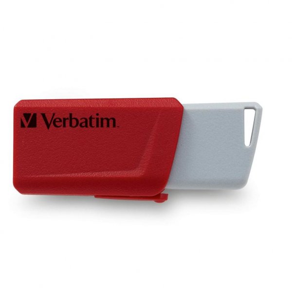 USB флеш накопичувач Verbatim 2x32GB Store 'n' Click Red/Blue USB 3.2 (49308)