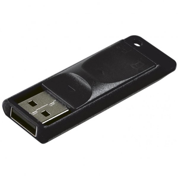 USB флеш накопичувач Verbatim 32GB Slider Black USB 2.0 (98697)