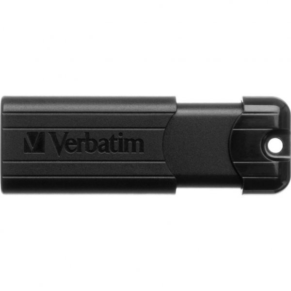 USB флеш накопичувач Verbatim 64GB PinStripe Black USB 3.0 (49318) USB флеш накопичувач Verbatim 64GB PinStripe Black USB 3.0 (49318)