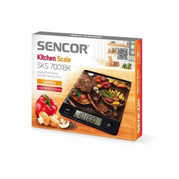 Ваги кухонні Sencor SKS 7001 BK (SKS7001BK) Ваги кухонні Sencor SKS 7001 BK (SKS7001BK)