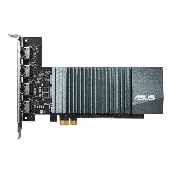 Відеокарта ASUS GeForce GT710 2048Mb Silent 4*HDMI (GT710-4H-SL-2GD5) Відеокарта ASUS GeForce GT710 2048Mb Silent 4*HDMI (GT710-4H-SL-2GD5)