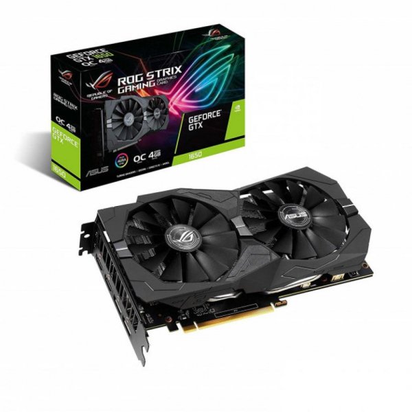 Відеокарта ASUS GeForce GTX1650 SUPER 4096Mb ROG STRIX OC GAMING (ROG-STRIX-GTX1650S-O4G-GAMING)