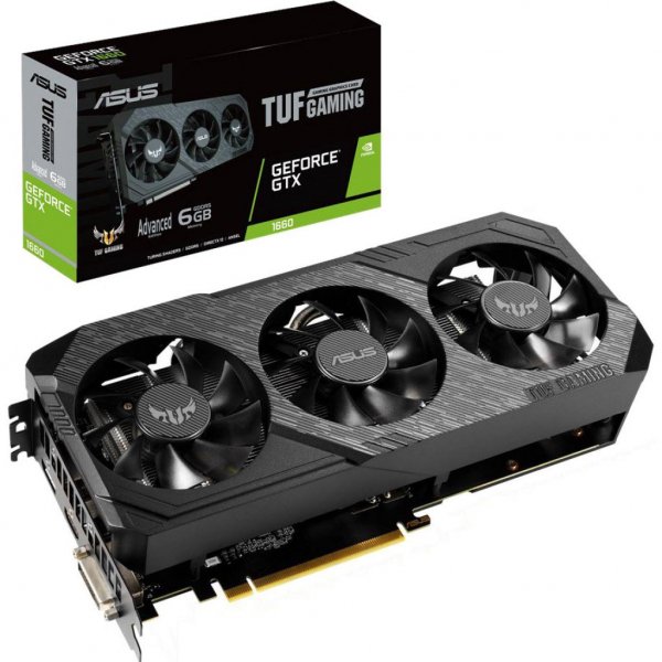 Відеокарта ASUS GeForce GTX1660 SUPER 6144Mb TUF3 GAMING (TUF3-GTX1660S-6G-GAMING)