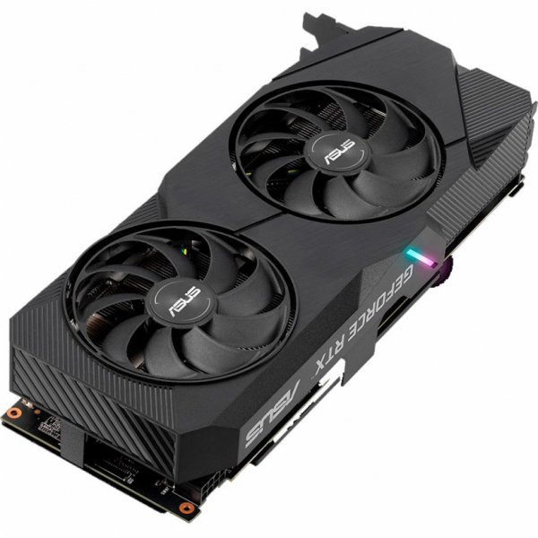 Відеокарта ASUS GeForce RTX2060 SUPER 8192Mb DUAL Advanced EVO V2 (DUAL-RTX2060S-A8G-EVO-V2)