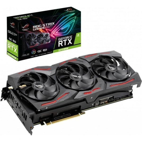 Відеокарта ASUS GeForce RTX2070 SUPER 8192Mb ROG STRIX GAMING (ROG-STRIX-RTX2070S-8G-GAMING) Відеокарта ASUS GeForce RTX2070 SUPER 8192Mb ROG STRIX GAMING (ROG-STRIX-RTX2070S-8G-GAMING)