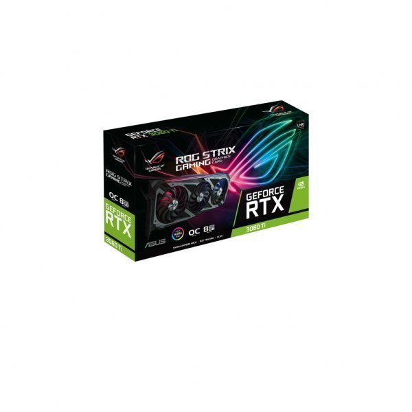 Відеокарта ASUS GeForce RTX3060Ti 8Gb ROG STRIX OC GAMING V2 LHR (ROG-STRIX-RTX3060TI-O8G-V2-GAMING)