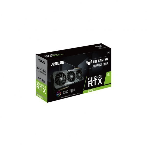 Відеокарта ASUS GeForce RTX3060Ti 8Gb TUF OC GAMING V2 LHR (TUF-RTX3060TI-O8G-V2-GAMING) Відеокарта ASUS GeForce RTX3060Ti 8Gb TUF OC GAMING V2 LHR (TUF-RTX3060TI-O8G-V2-GAMING)