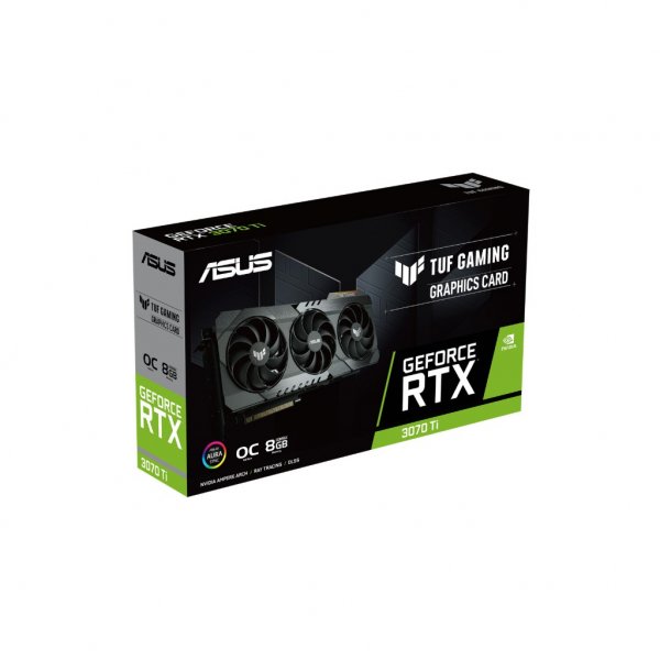 Відеокарта ASUS GeForce RTX3070 Ti 8Gb TUF OC GAMING (TUF-RTX3070TI-O8G-GAMING)
