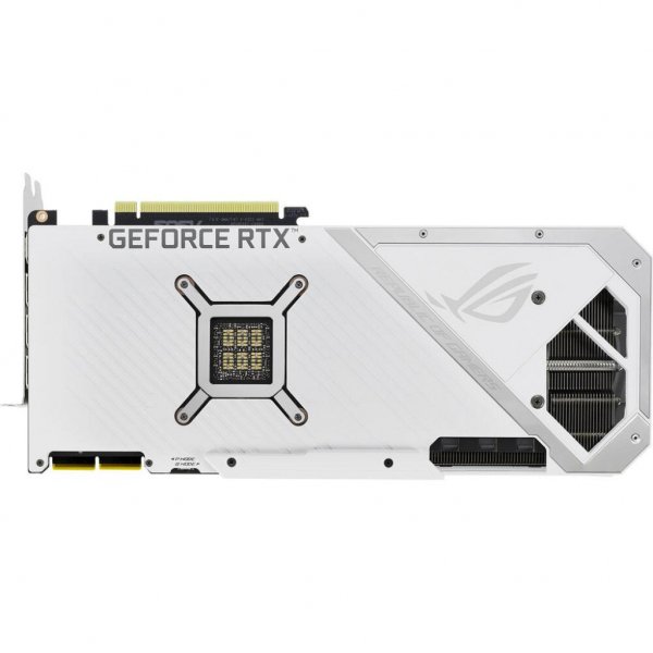 Відеокарта ASUS GeForce RTX3090 24Gb ROG STRIX OC WHITE (ROG-STRIX-RTX3090-O24G-WHITE)