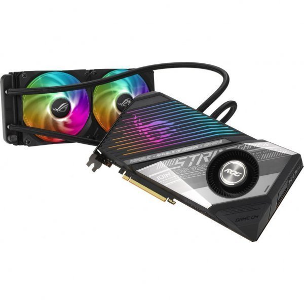 Відеокарта ASUS Radeon RX 6800 XT 16Gb ROG STRIX LC OC GAMING (ROG-STRIX-LC-RX6800XT-O16G-GAMING) Відеокарта ASUS Radeon RX 6800 XT 16Gb ROG STRIX LC OC GAMING (ROG-STRIX-LC-RX6800XT-O16G-GAMING)