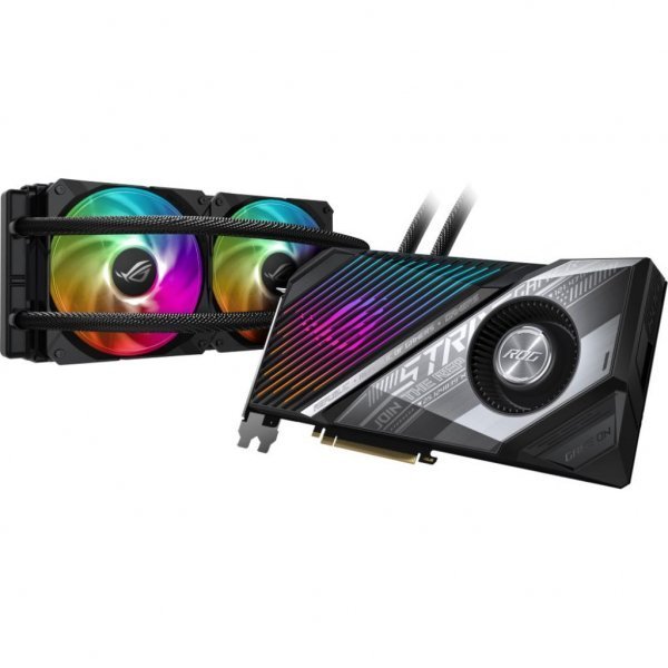 Відеокарта ASUS Radeon RX 6800 XT 16Gb ROG STRIX LC OC GAMING (ROG-STRIX-LC-RX6800XT-O16G-GAMING) Відеокарта ASUS Radeon RX 6800 XT 16Gb ROG STRIX LC OC GAMING (ROG-STRIX-LC-RX6800XT-O16G-GAMING)