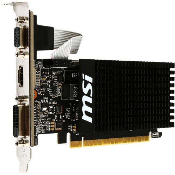 Відеокарта GeForce GT710 1024Mb MSI (GT 710 1GD3H LP)
