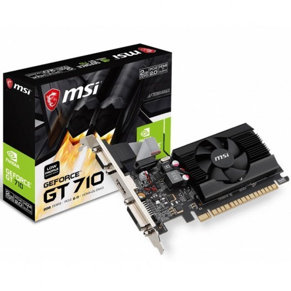 Відеокарта GeForce GT710 2048Mb MSI (GT 710 2GD3 LP)