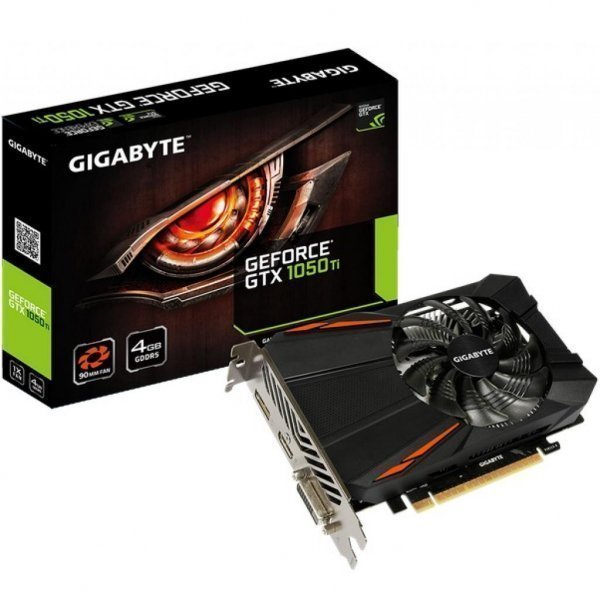 Відеокарта GeForce GTX1050 Ti 4096Mb GIGABYTE (GV-N105TD5-4GD) Відеокарта GeForce GTX1050 Ti 4096Mb GIGABYTE (GV-N105TD5-4GD)