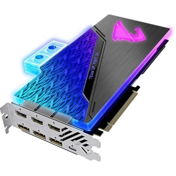 Відеокарта GIGABYTE GeForce RTX2080 SUPER 8192Mb AORUS WATER BLOCK (GV-N208SAORUS WB-8GC)