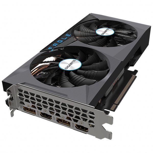 Відеокарта Gigabyte GeForce RTX3060 12Gb EAGLE OC 2.0 LHR (GV-N3060EAGLE OC-12GD 2.0)