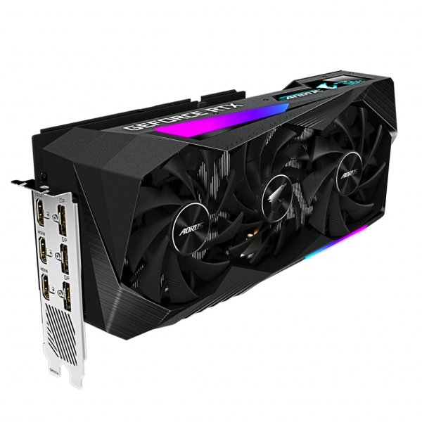 Відеокарта Gigabyte GeForce RTX3070 8Gb AORUS MASTER 2.0 LHR (GV-N3070AORUS M-8GD 2.0)