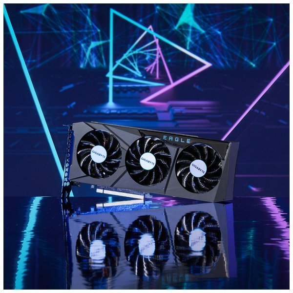 Відеокарта Gigabyte GeForce RTX3070 8Gb EAGLE OC 2.0 LHR (GV-N3070EAGLE OC-8GD 2.0)