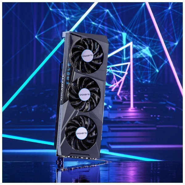 Відеокарта Gigabyte GeForce RTX3070 8Gb EAGLE OC 2.0 LHR (GV-N3070EAGLE OC-8GD 2.0)