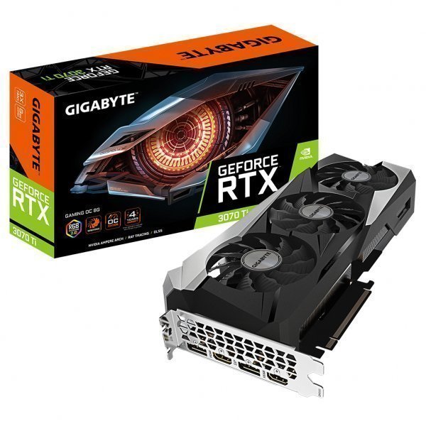 Відеокарта Gigabyte GeForce RTX3070 Ti 8Gb GAMING OC (GV-N307TGAMING OC-8GD)