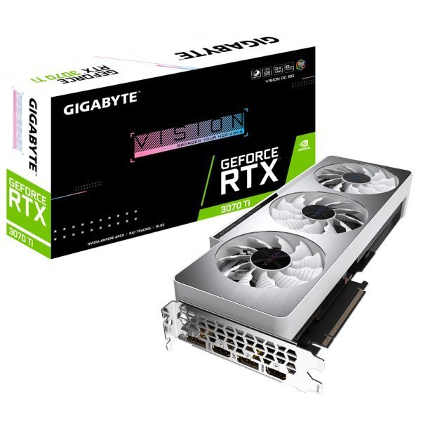 Відеокарта Gigabyte GeForce RTX3070 Ti 8Gb VISION OC (GV-N307TVISION OC-8GD 1.0)