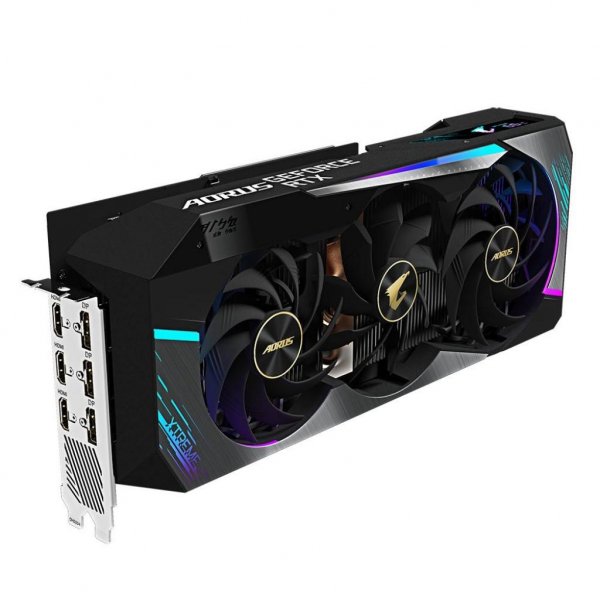 Відеокарта Gigabyte GeForce RTX3080 10Gb AORUS XTREME (GV-N3080AORUS X-10GD) Відеокарта Gigabyte GeForce RTX3080 10Gb AORUS XTREME (GV-N3080AORUS X-10GD)